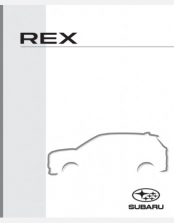 SUBARU REX 2024- 2025 OWNERS MANUAL
